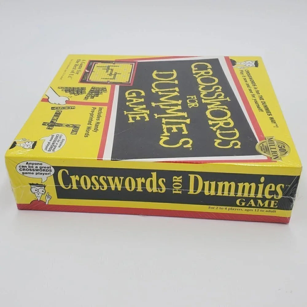 Vintage‎ 1998 Deadstock CROSSWORDS FOR DUMMIES GAME
